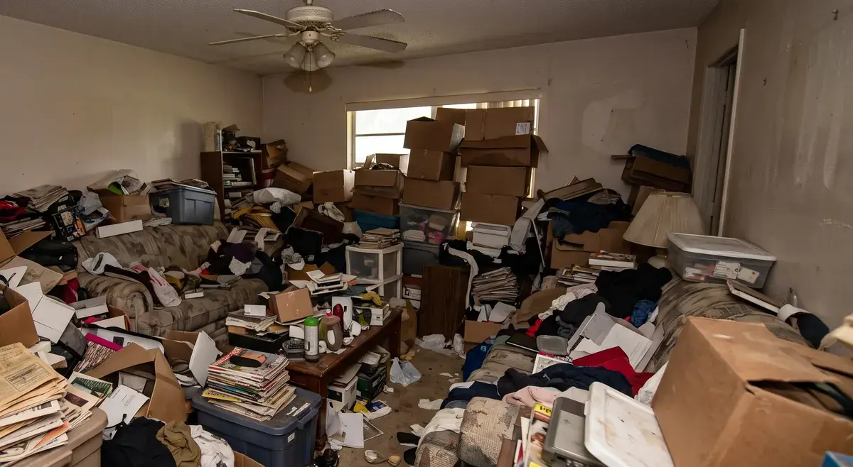 Hoarder Cleanup   Cocoa before